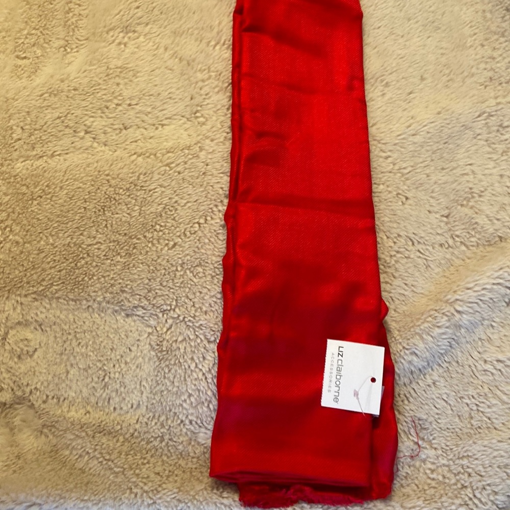 Liz Claiborne silk scarf.